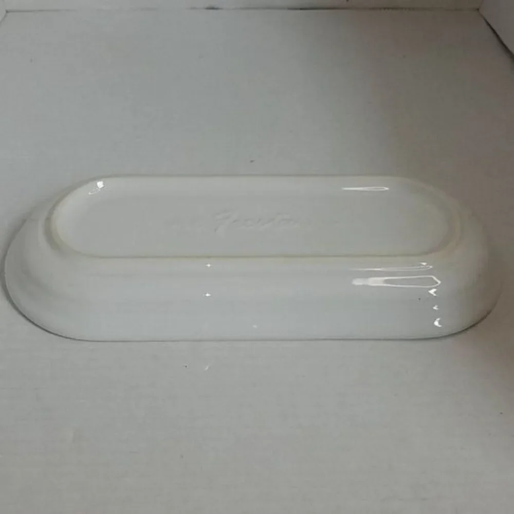 Fiestaware Fiesta Bread Plate Tray Server Plater Dish White CERAMIC